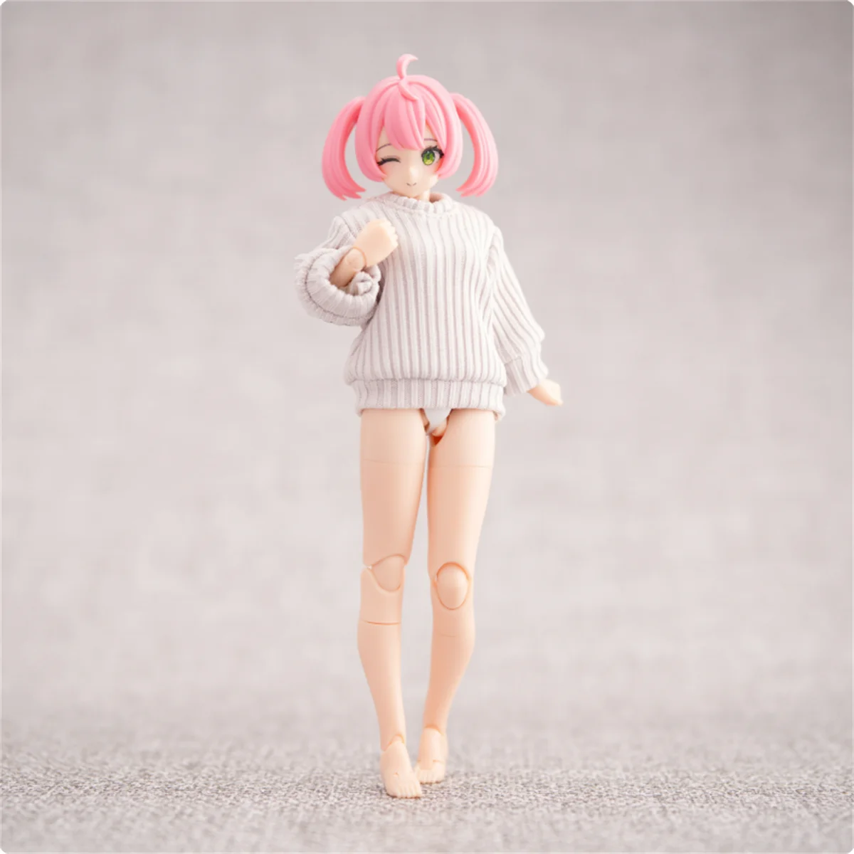 Little 1/12 Soldier Gynoid clothes 99S Series Woolen Hoodie Model Accessories Fit 6\'\' Action Figure Body In Stock