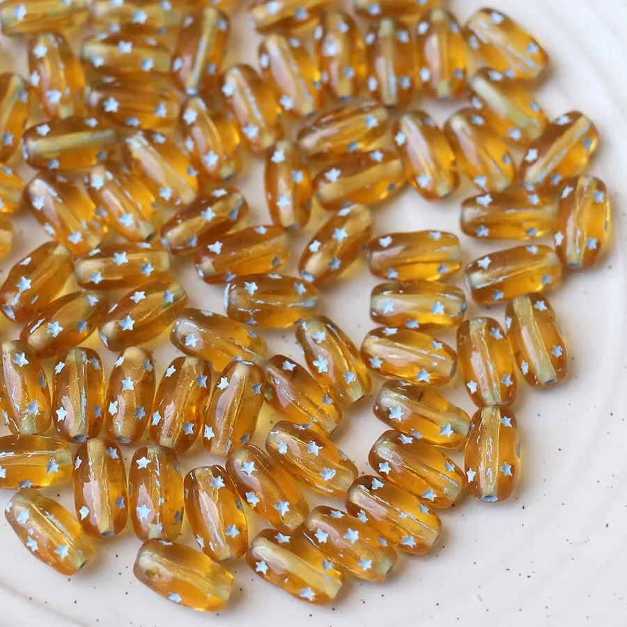 20pcs  10*5mm (Multiple colors) Hand beadeds DIY jewelry necklace earrings bracelet accessories