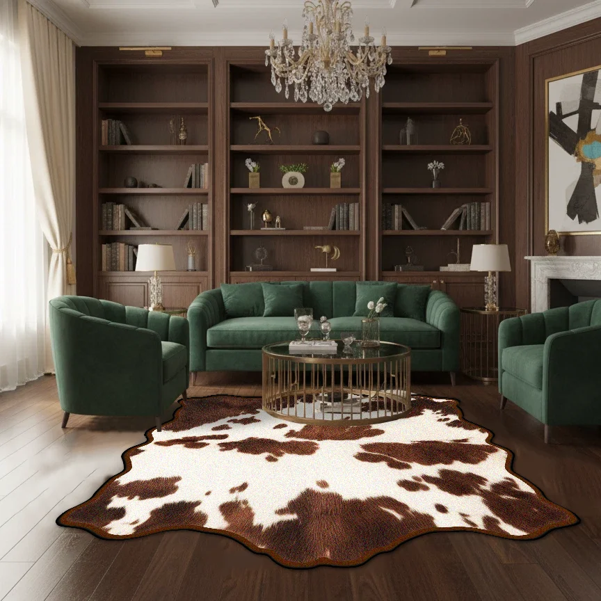 Karpet Alien Kulit Hewan Imita - Cowhide Rug Faux ulasan dan harga