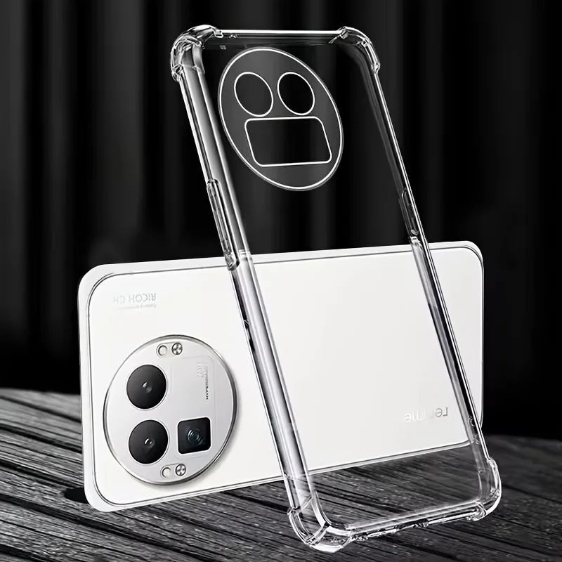 Transparent Phone Case For Oppo Realme GT 8 Pro Soft Silicone Back Cover For Realme GT8 Pro Clear Case