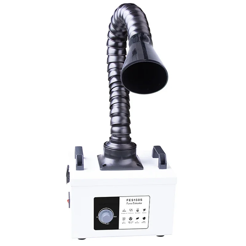 Mini odkurzacz dymu spawalniczego FES150S pulpitowy oczyszczacz dymu do naprawy i lutowania telefonów dostępny w USA, DE