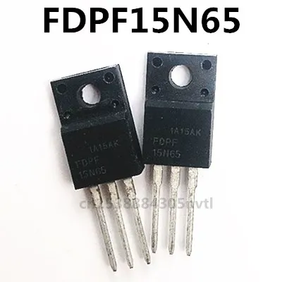 

Original 10pcs/ FDPF15N65 TO-220F 650V 15A