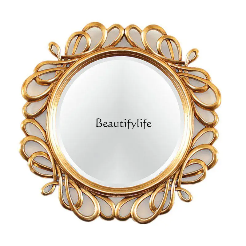 

Shoe cabinet corridor aisle special-shaped decorative mirror combination simple modern soft decoration