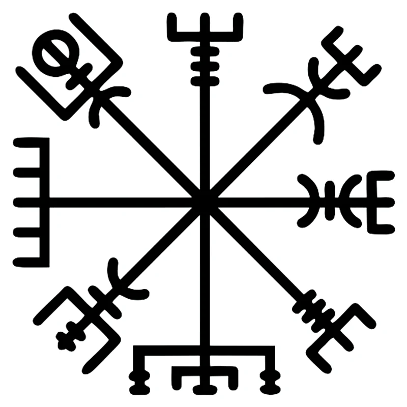 

Car Sticker Creativity Horror Helmet Slavic Sign Personality Stickers PVC Fashion Auto Window Bumper Waterproof Outdoor Decals