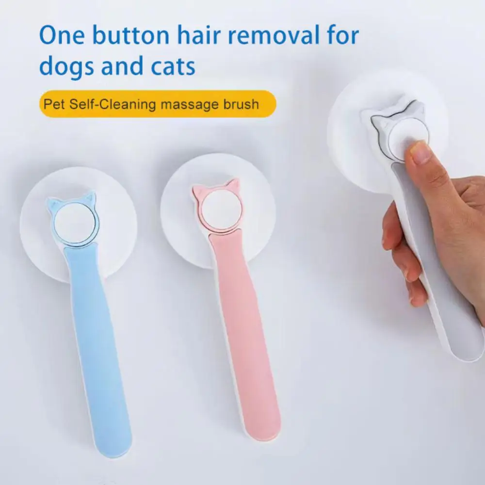 Xiaomi Pet Brush Self Cleaning Slicker Comb Remove Hair Grooming Brush Pet Dematting Comb Beauty Slicker Comb Pet Accessories