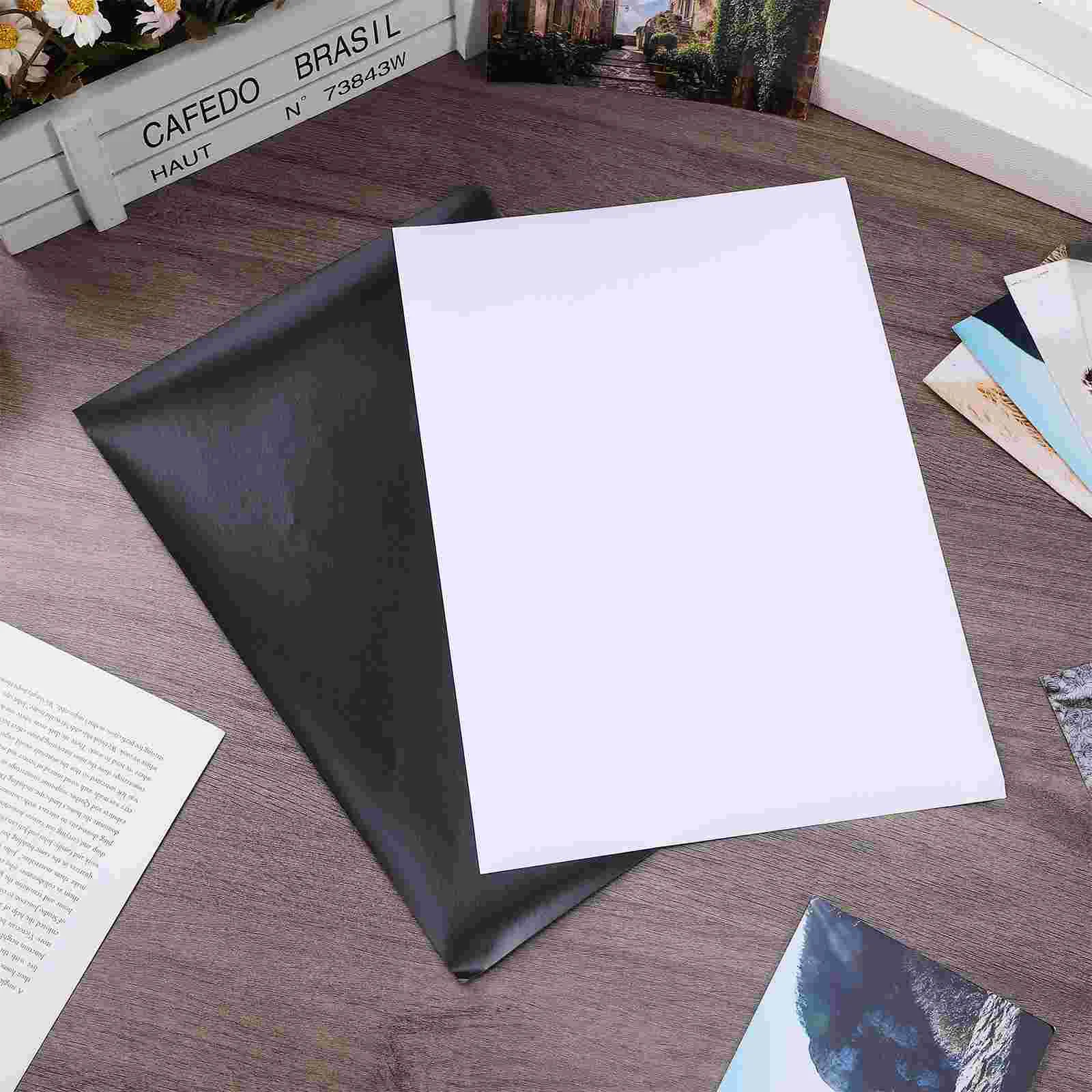 10 folhas de papel de impressão magnética, suprimentos para impressora, material macio de borracha para impressão fotográfica