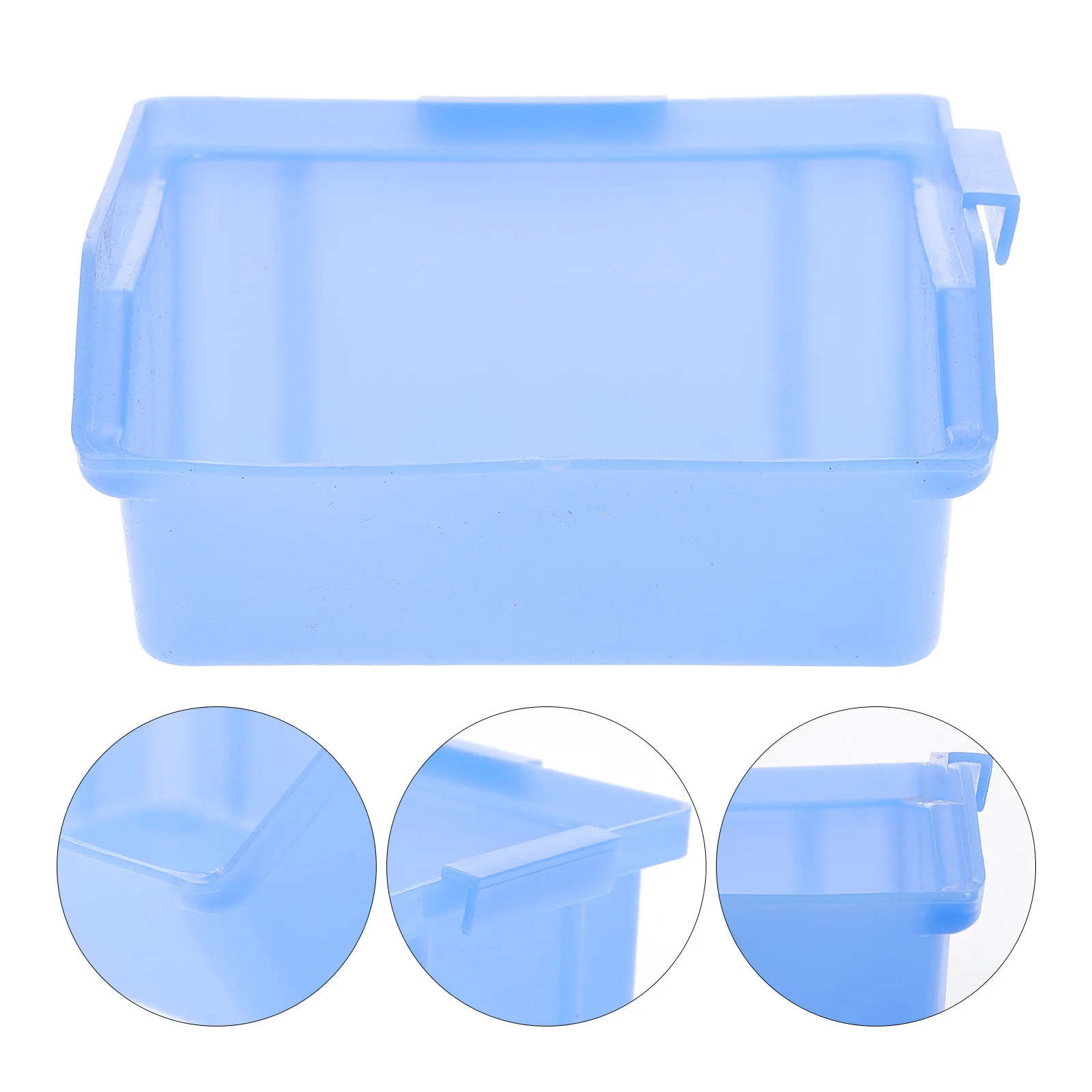 

12Pcs Warehouse Parts Box Clear Categorized Tool Storage Case Multipurpose Organizer Stackable Sorting Bin for Home Workshop