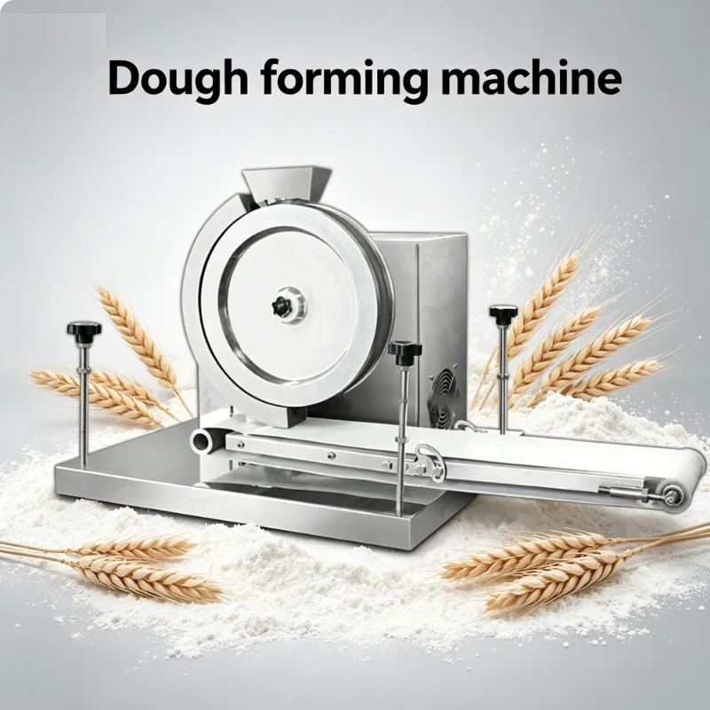 Automatic Bread Dough Balls Machine Forming Rounder Stainless Steel Electric Pizza Dough Rolling Divider Machine110V