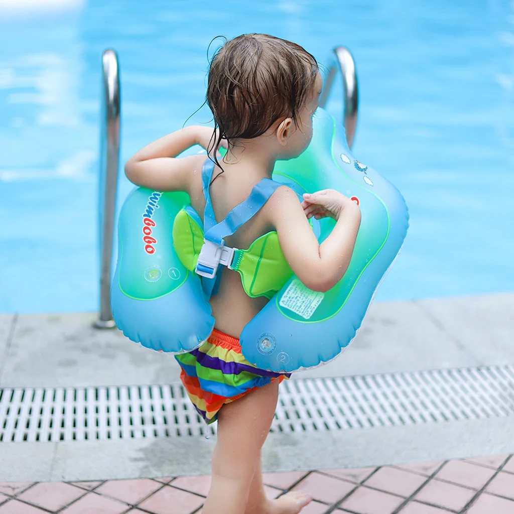 2022 New Upgrades Baby Swimming Float Inflatable Infant Floating Kids Swim Ring Circle Bathing Summer Toys Toddler Rings