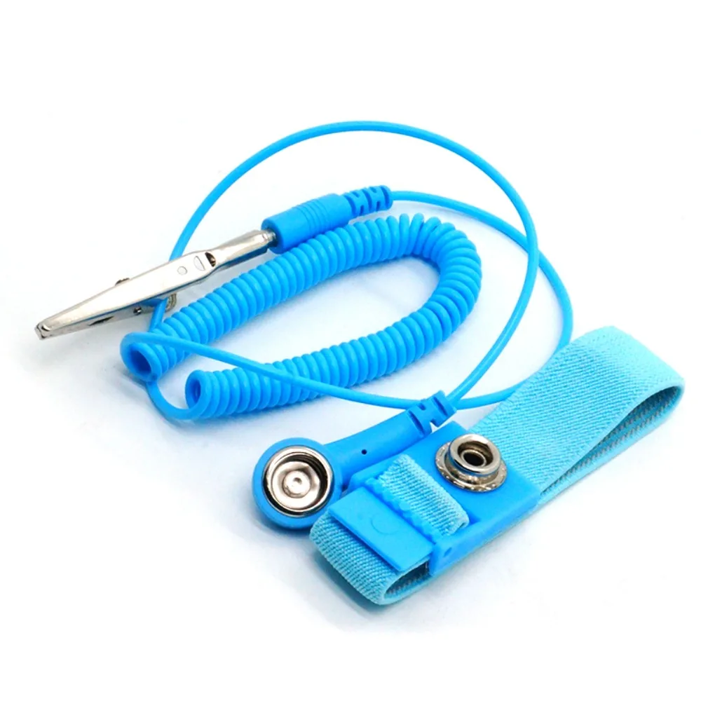 Electronics Repair Tools Discharge Cables Wireless Clip Antistatic Discharge Band Anti Static ESD Wrist Strap