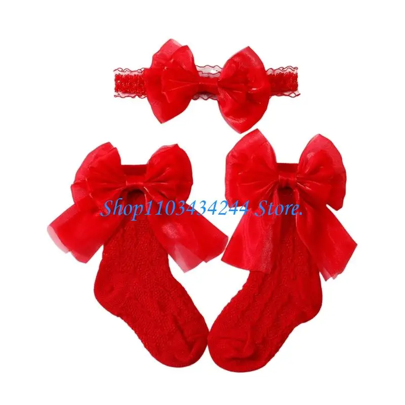 faixa-adoravel-do-bebe-do-bowknot-e-projeto-confortavel-elastico-combinado-peugas