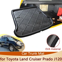 for Toyota Land Cruiser Prado J120 120 LC120 FJ120 Lexus GX 470 2003~2009 Car Accessories Rear Trunk Mat Floor Tray Liner Carpet