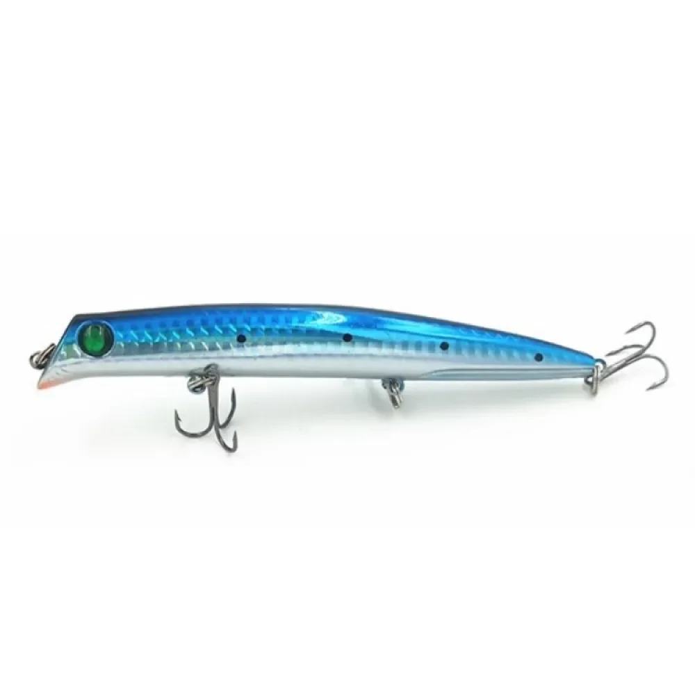 Fishing Lures Slim Komomo 130mm Floating Depth 20cm-60cm Rolling & Wobbling Baits Saltwater Long Cast Stickbait Minnow 2021