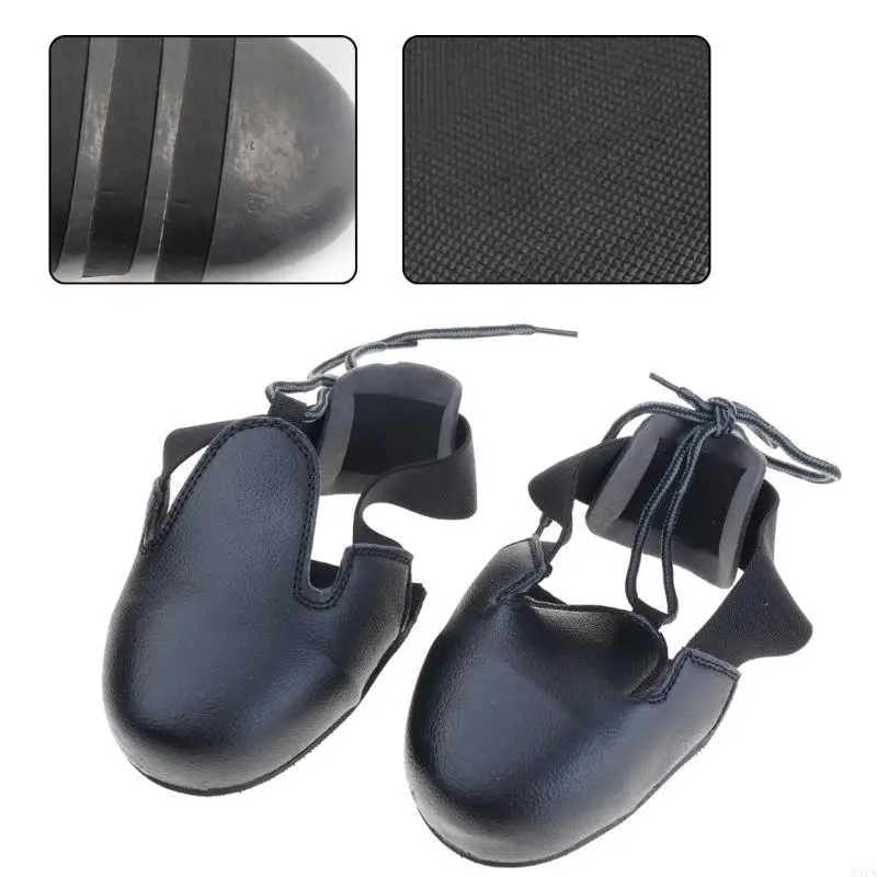 1 Pair Safety Shoe Covers with Steel Toe Caps Overshoes for Extra Foot Protective in Workshops and Construction Area 547A