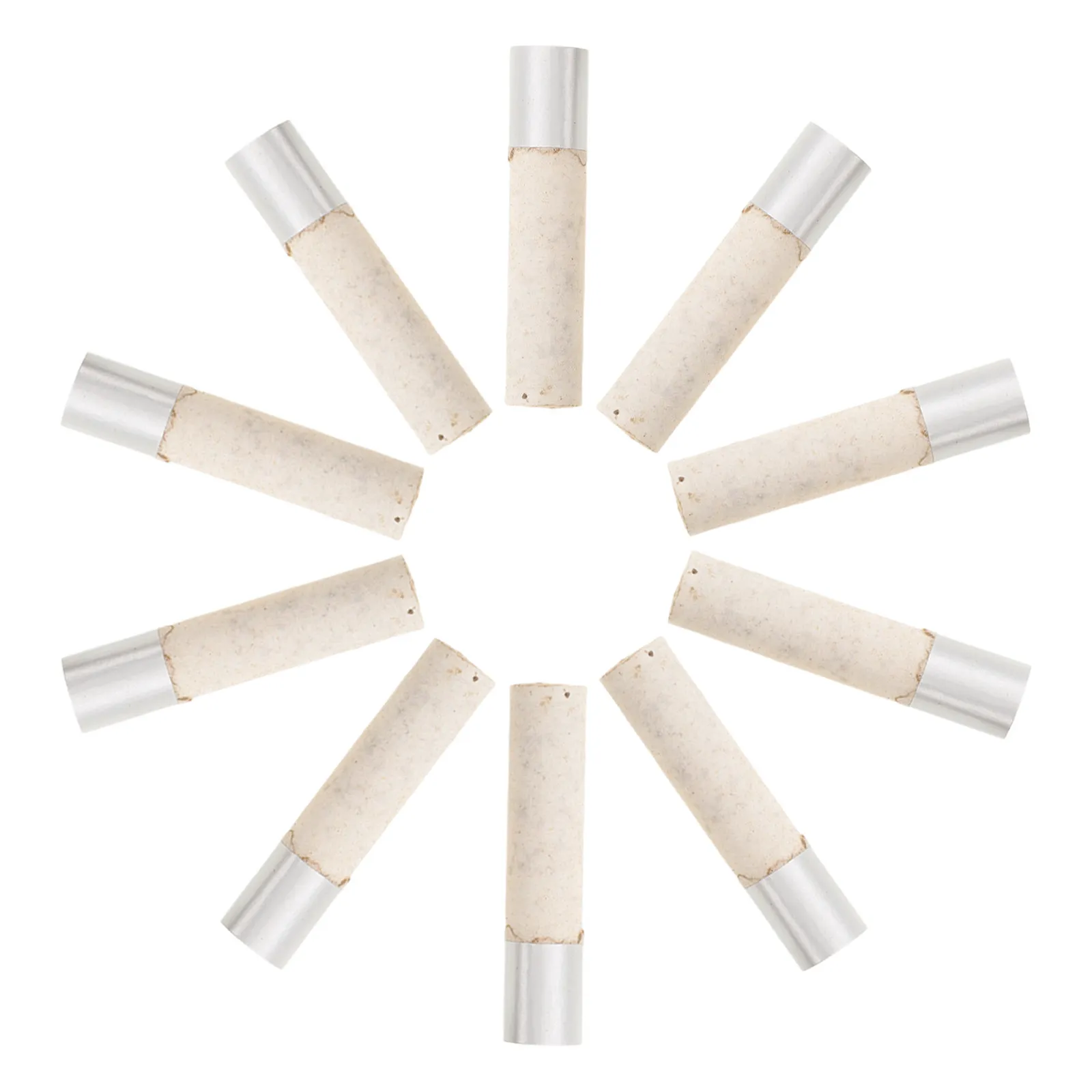 200Pcs Chinese Moxa Sticks Decorative Roll for Moxibustion Box Fireproof Aromatherapy Herb Heating Sticks Home Travel Camping