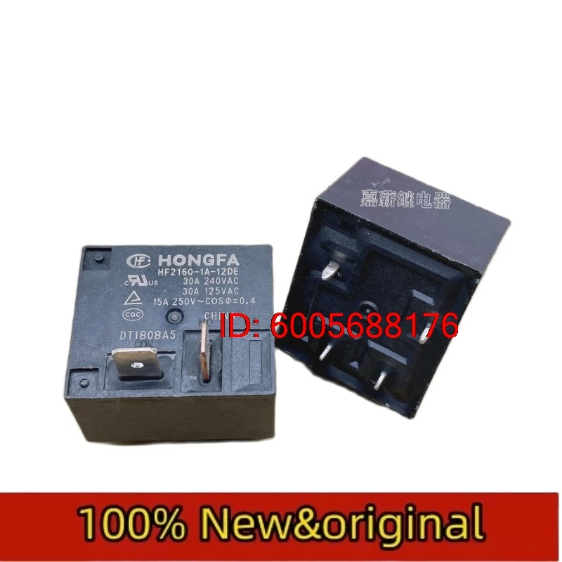 10PCS One Relay:HF2160-1A-12DE  Original & Brand New