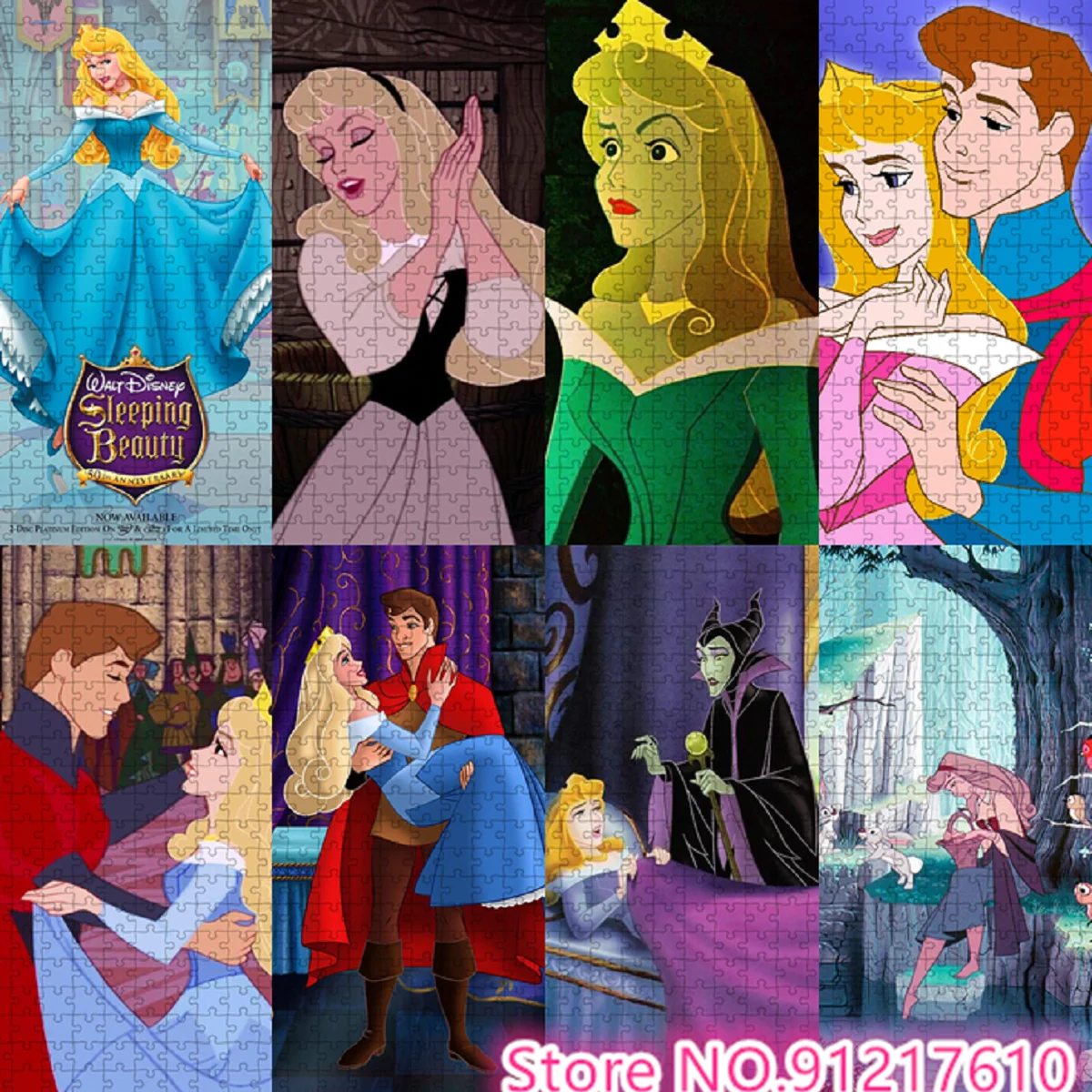 1000 Piece Puzzle Disney Blonde Princess Puzzle Adventure Children's Brain Burning Game Puzzle Gift Preferred