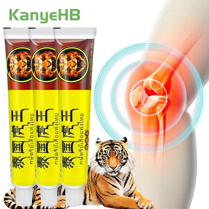 3Pcs Chinese Tiger Balm Ointment Joint Pain Medical Cream Treat Neck Back Lumbar Spine Muscle Arthritis Analgesic Cream A1429