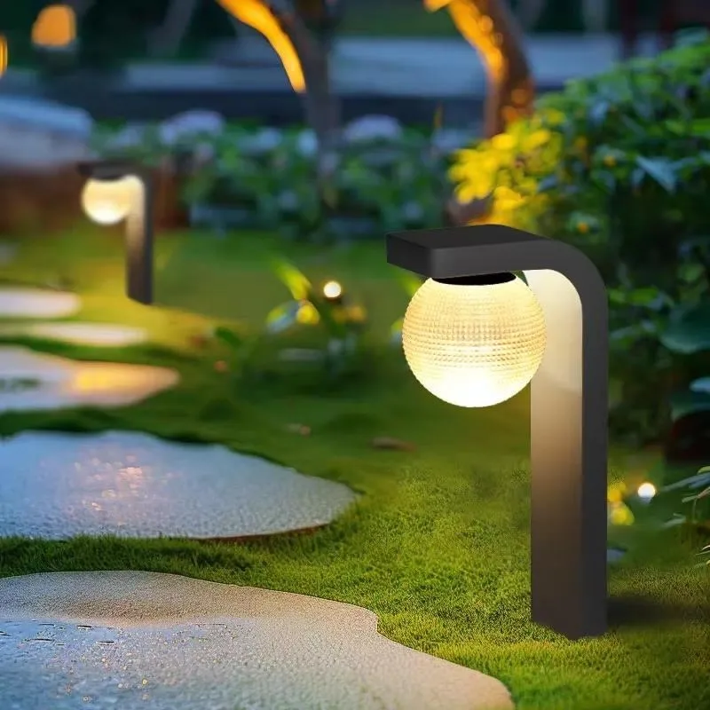 for Solar LED garden light, outdoor waterproof lawn light, landscaping light, simple design