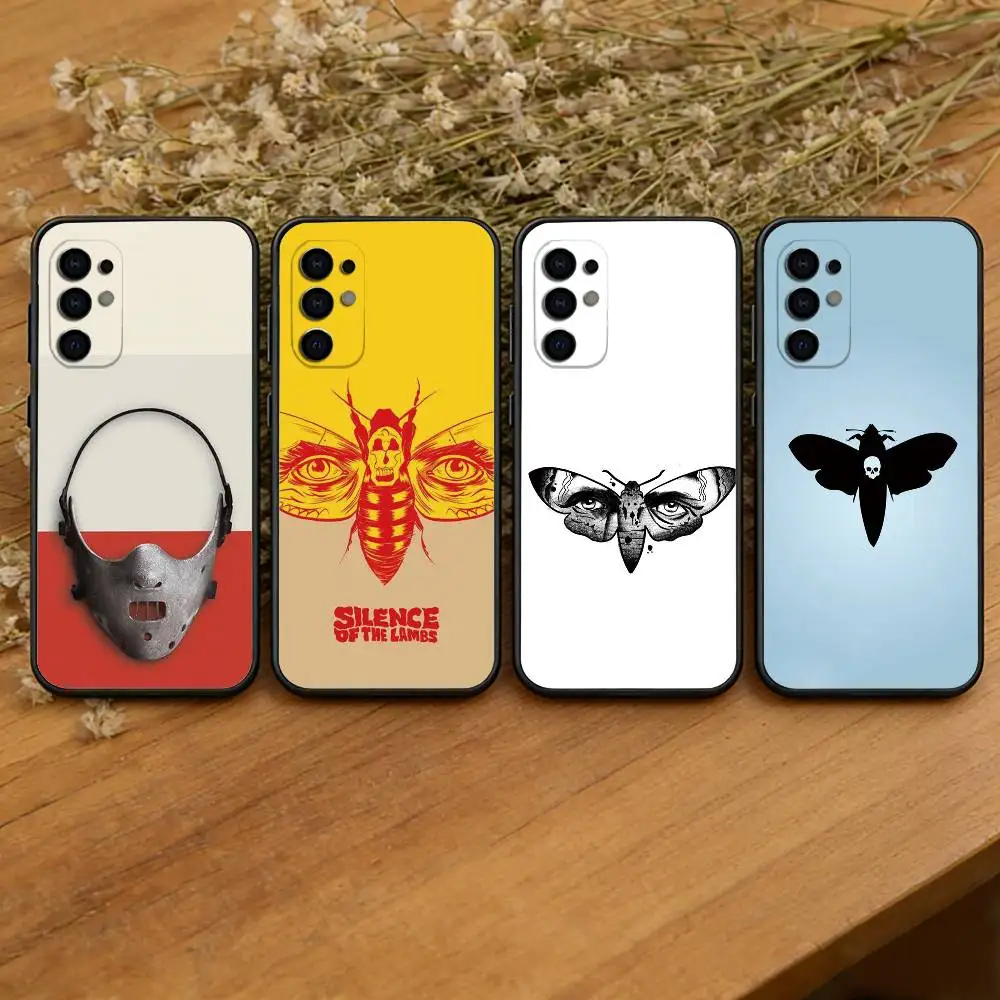 T-The S-Silence of the Lambs Phone Case Black Silicone Soft For Samsung S25,S24,S21,S22,S23,S30,Ultra,S20,Plus,Fe,Lite