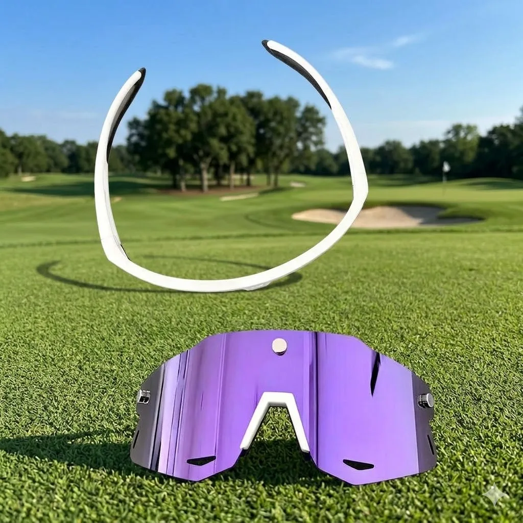 

X-Design Sport Sunglasses Polarized Golf Goggles Windproof Cycling Eyewear Clear Inner Frame Tactical Outdoor Sun Glasses Unisex