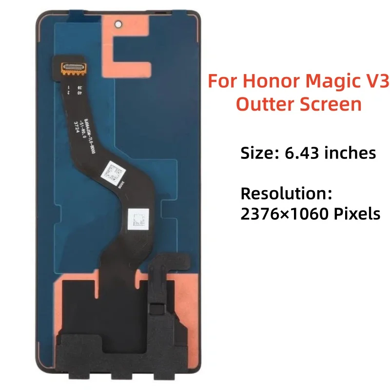 AMOLED For Huawei For Honor Magic V3 External Screen Original OLED Screen Replacement Parts For Magic V3 Small Screen