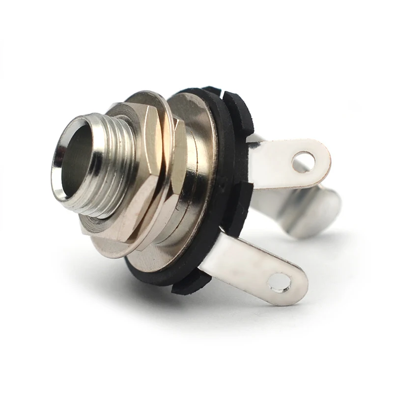 20Pcs Guitar 6.35 Mono Input Jack 1/4