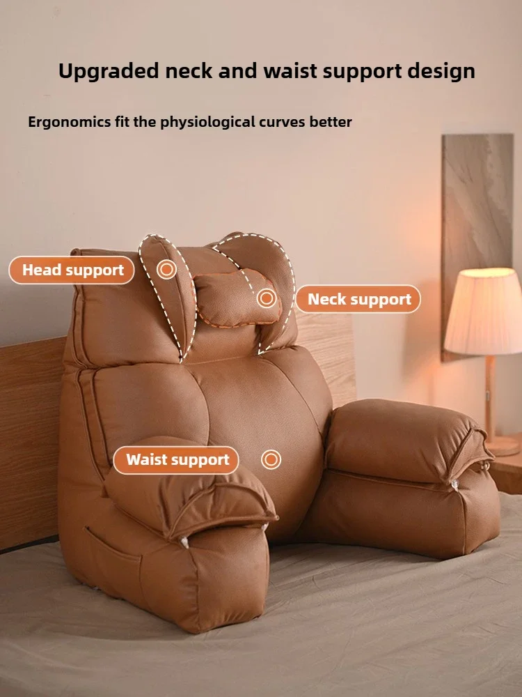 Cushion Floor Mat Decoration Maison Headboard Pillow Waist Mat Waist Waist Support Sofa Cushion Removable Washable