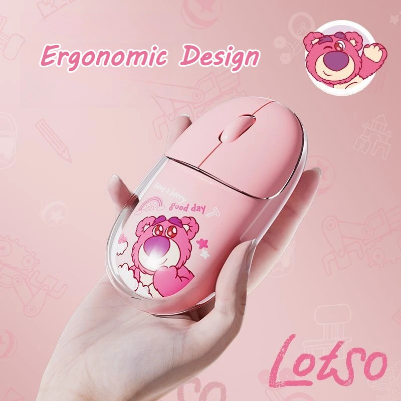 Drahtlose Maus Cartoon Stich Bluetooth 2,4G Wireless Dual-Modus Maus Stille Mini Tragbare Maus für Tablet Laptops Computer