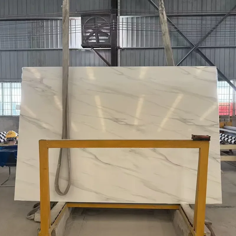 Printed Artificial Marble Slabs and Tiles 2700x1800mm for Walls Floors Bathrooms Living Rooms Custom Cut to Size