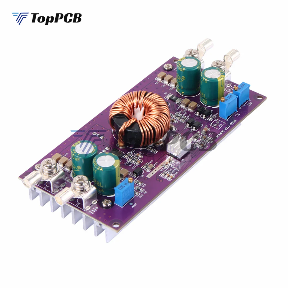 250W 20A MPPT Solar Charging Power Supply Auto Step Up Down Buck Boost Converter Voltage Regulator DC 6-80V to 1.3-80V