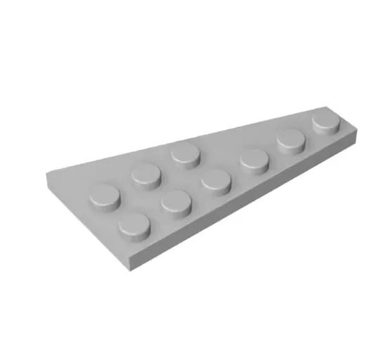 10pcs Building block parts compatible with 54384 (left) small particle DIY 3x6 wedge board science and education parts puzzle
