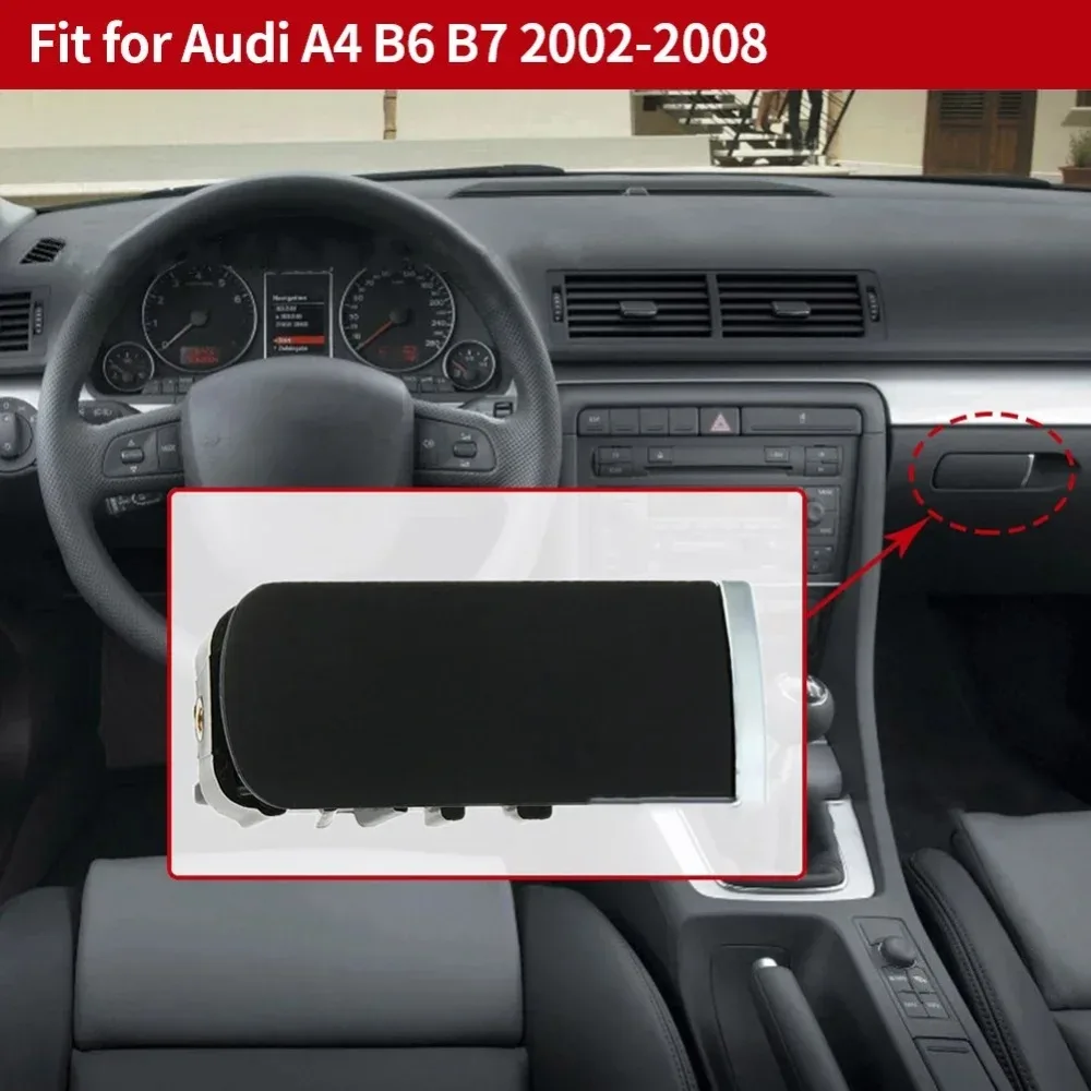 New Car Glove Box Lock Lid Handle Without Hole For Audi A4 8E B6 B7 2002 - 2008 Left-hand Drive 8E1857131