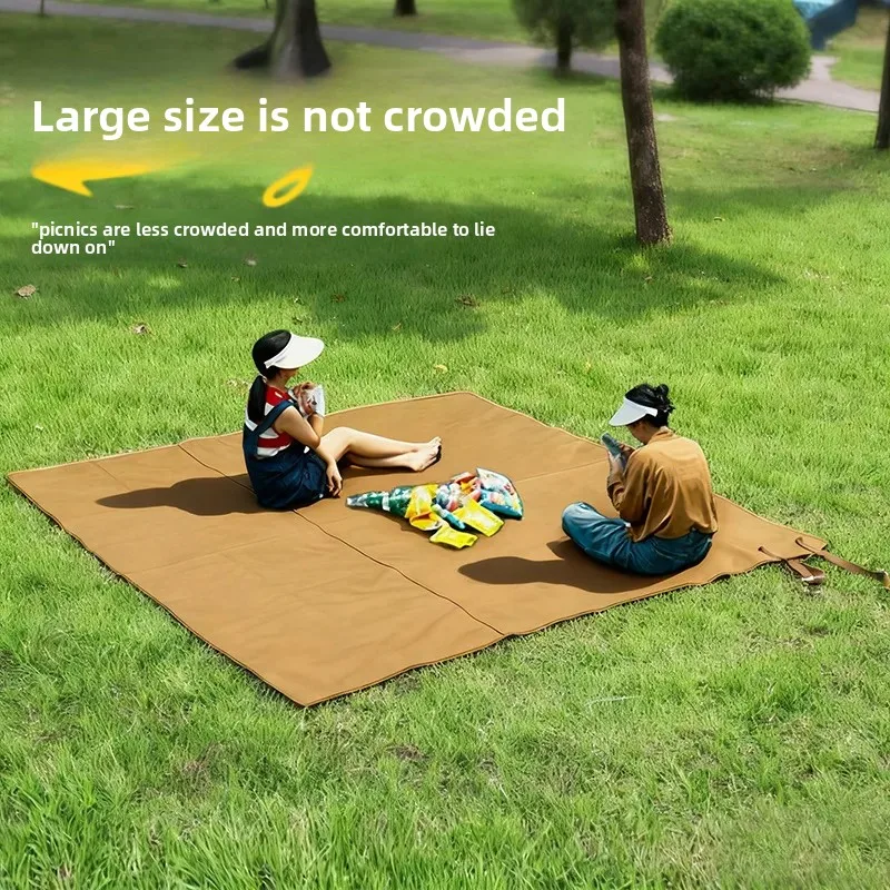 Thickened Waterproof Moisture-proof Floor Mat Wear-resistant Oxford Cloth Tent Mat Outdoor Camping Beach Picnic Mat