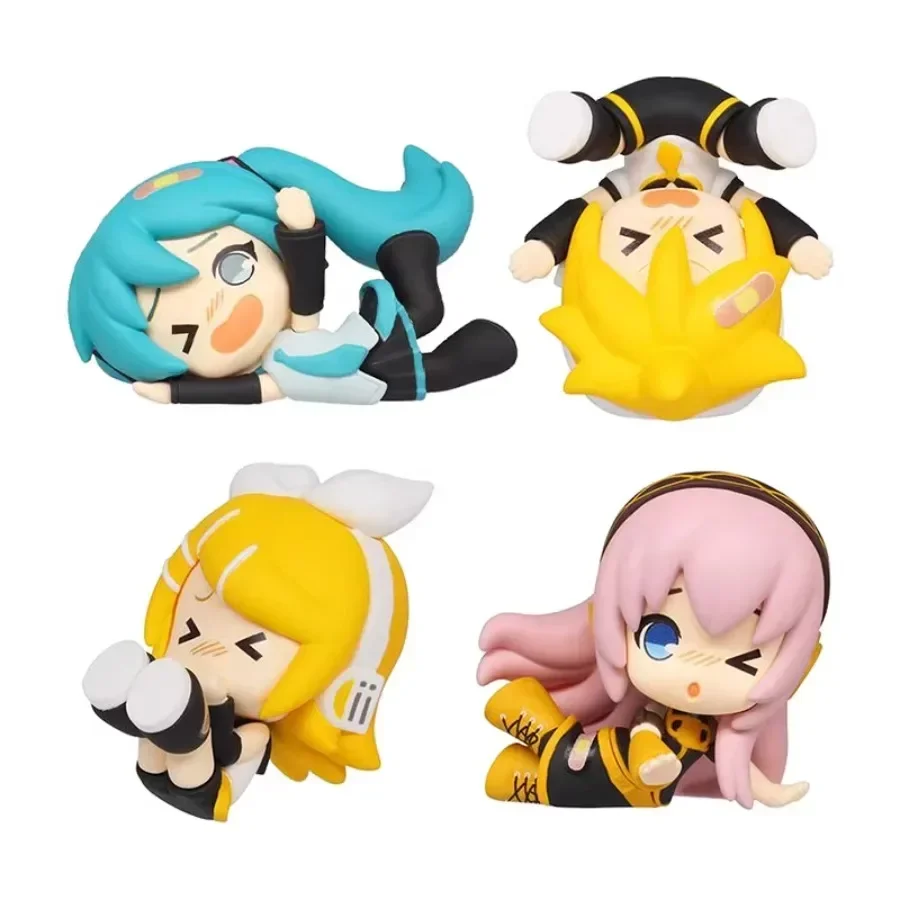 

Hatsune Miku Gashapon Toys Anime Wrestling and Falling Style Anime Cartoon Desktop Decor Kid Toys Birthday Gift Collectible