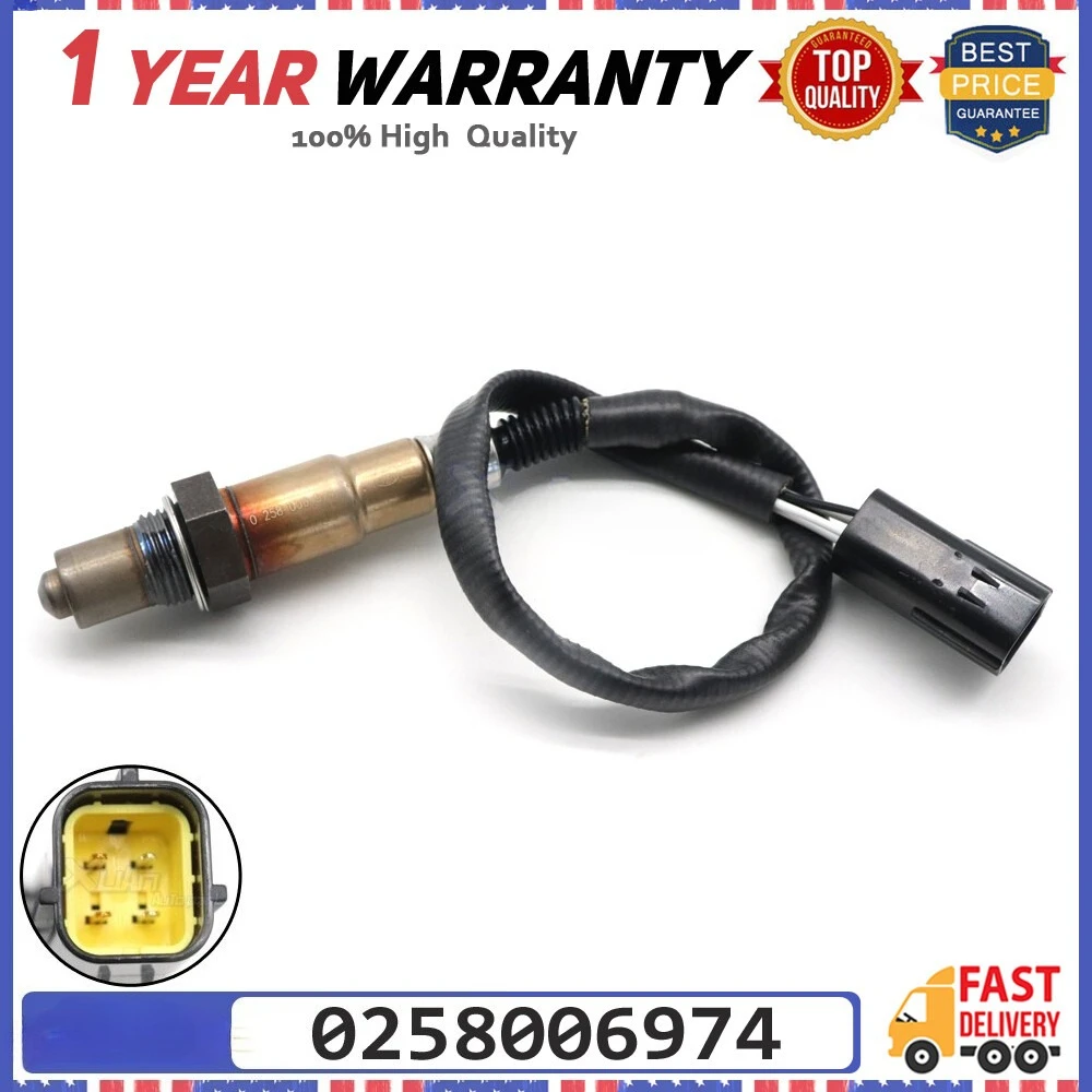 

КАЧЕСТВО ЕС, передний датчик соотношения воздуха и топлива для мотоцикла, кислорода O2 0258006974 для Loncin VOGE 300 500 CHANGAN CHANA CS35 CS15 CS75 CS95