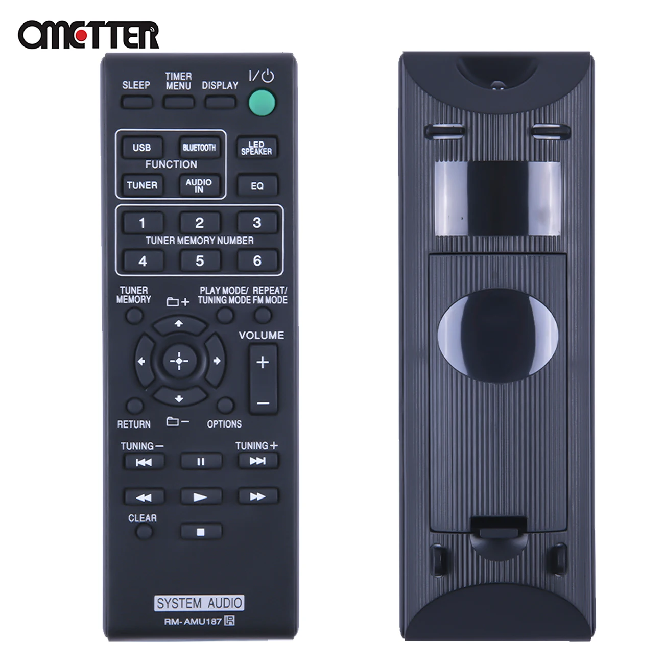 Thay Thế Mới RM-AMU187 Cho SONY Âm Thanh Cá Nhân Hệ Thống Điều Khiển Từ Xa GTK-N1BT Fernbedienung