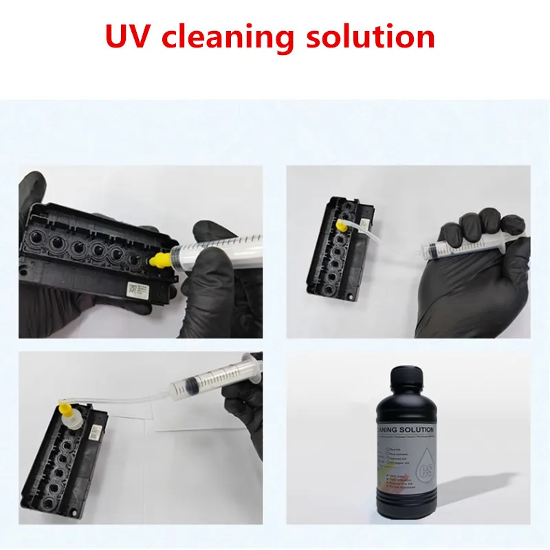 1000ML UV Cleaning Liquid For Epson Roland Mimaki UV Printer Cleaning Fluid For UV Printhead Cleaning Solution UV Ink Cleaner