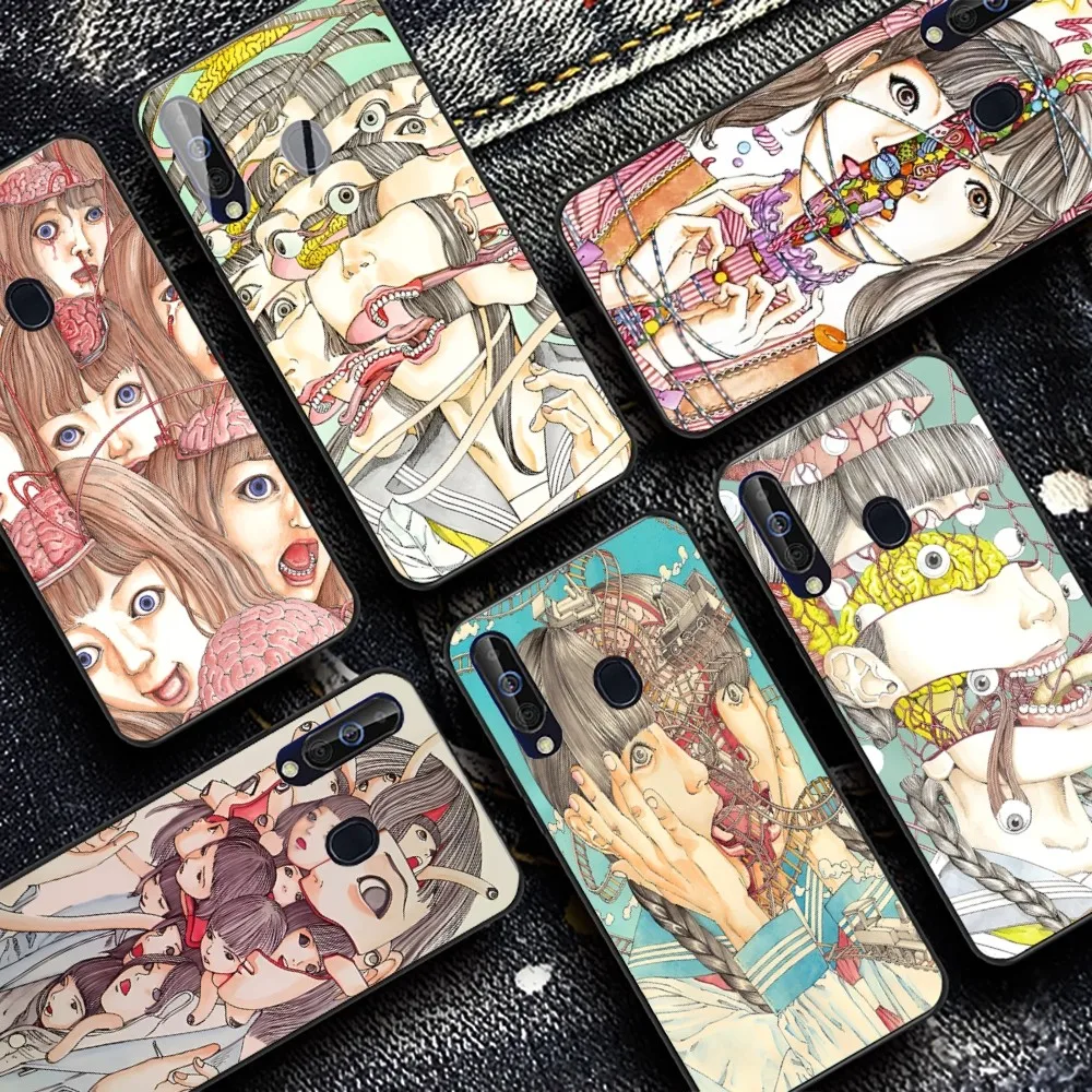 Shintaro kago Horror cartoons Phone Case For Samsung A 10 11 12 13 20 21 22 30 31 32 40 51 52 53 70 71 72 73 91 13 shell