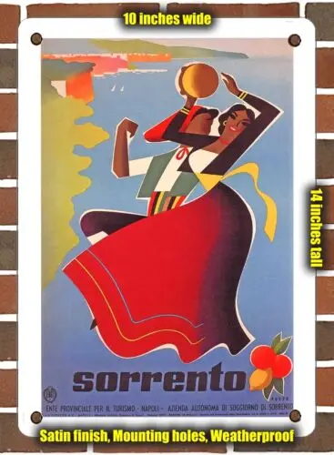 METAL SIGN - 1955 Sorrento - 10x14 Inches