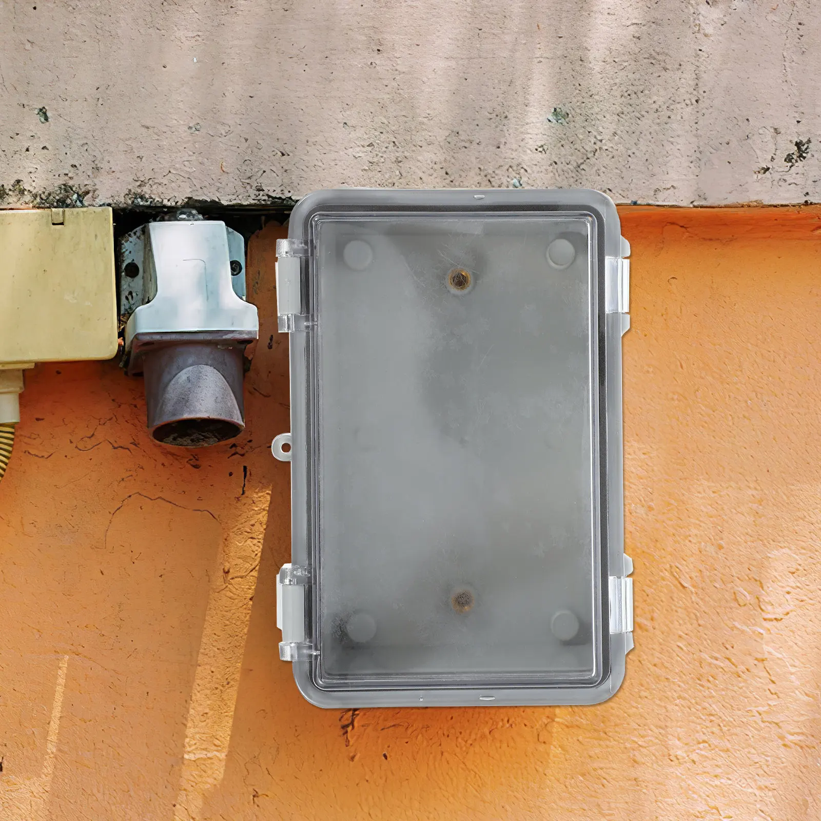 

Waterproof Junction Box 150x100x70mm Transparent ABS Plastic Outdoor Electrical Cable Protector Weatherproof