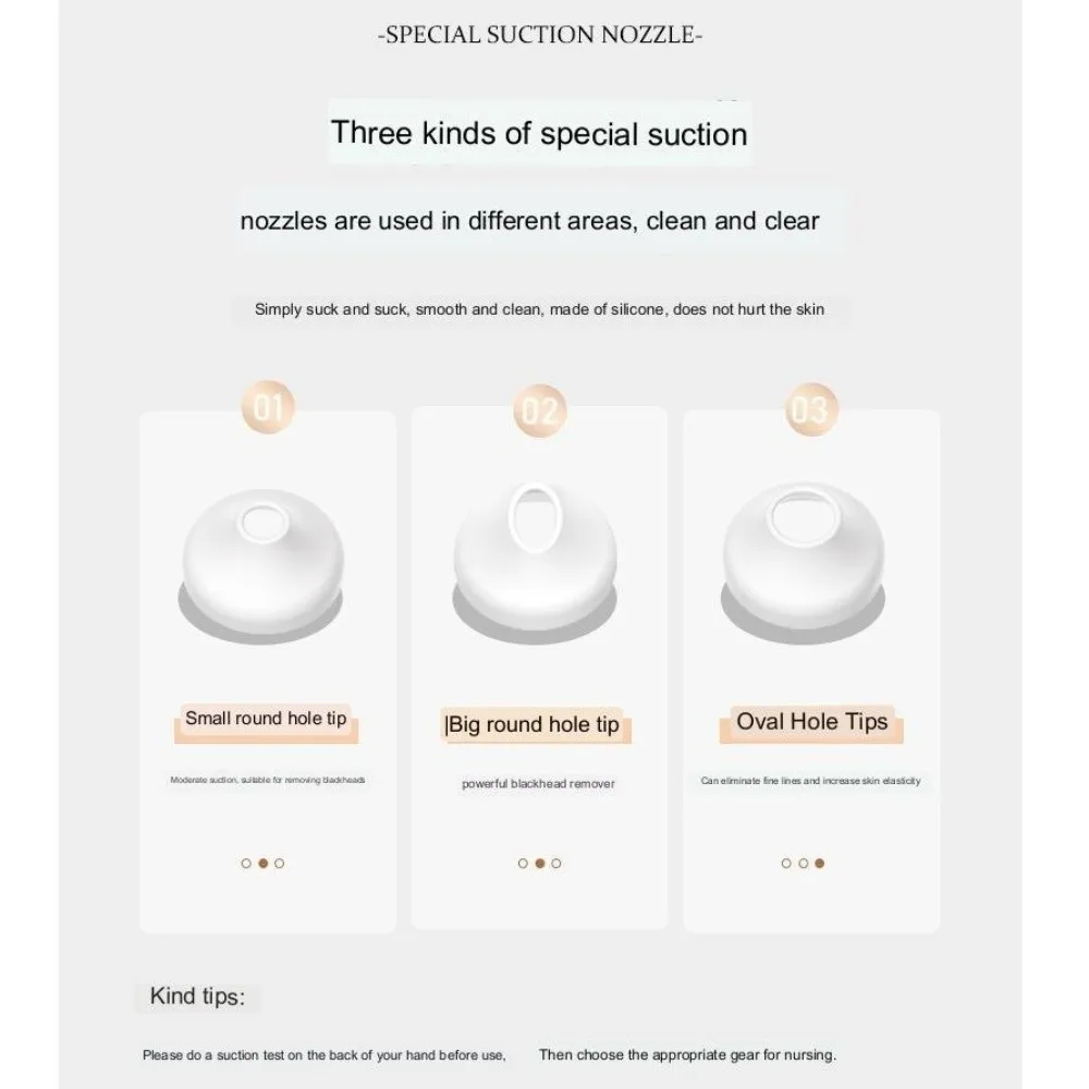 Visual Electric Blackhead Remover Acne Remover Pore Cleanser Facial Blackhead Removal Instrument Portable LED Blackhead Sucker