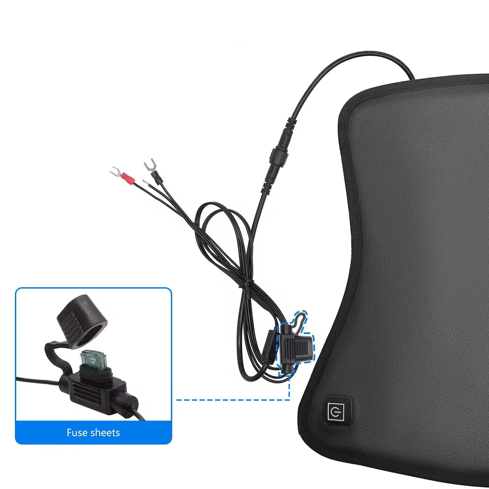 Motorcycle Electric Heated Cushion Intelligent Heating Stable 12V Winter Anti