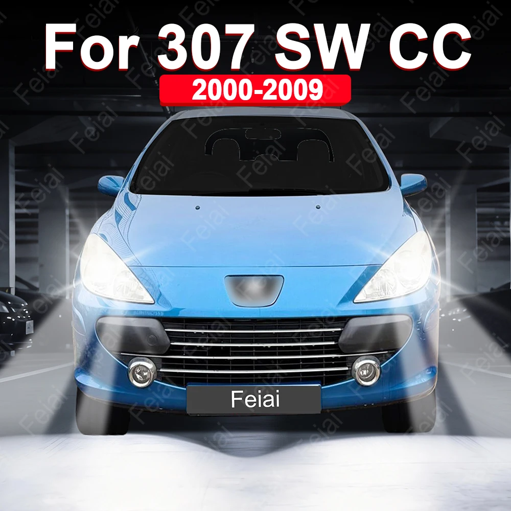 

LED Headlight Bulb For Peugeot 307 SW CC Tuning Accessories Car Headlights Auto Headlamp 2000-2003 2004 2005 2006 2007 2008 2009