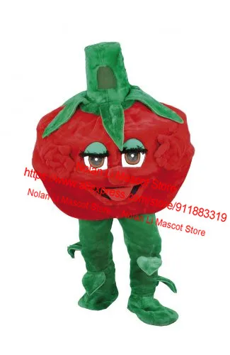 Disfraz de Mascota de tomate para adultos, traje de dibujos animados de fruta, Material EVA, alta calidad, publicidad, Carnaval, regalo de Navidad, 582