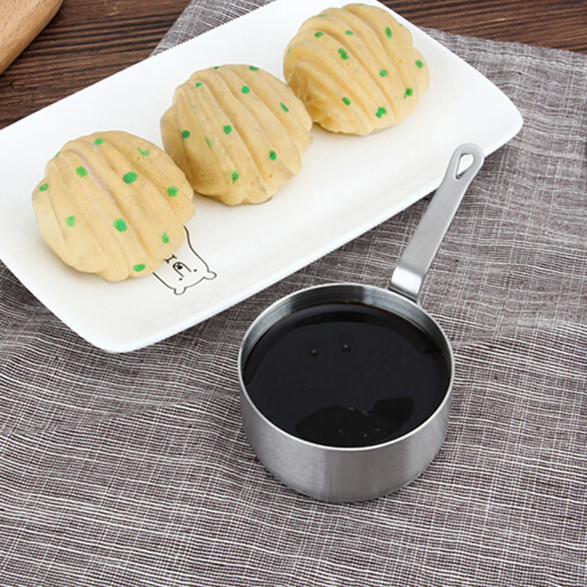 

1pc Stainless Steel Mini Pot Soup Pot Non Stick Sauce Pan for Induction Cookware Kitchen Frying Pan Long Lasting Coating