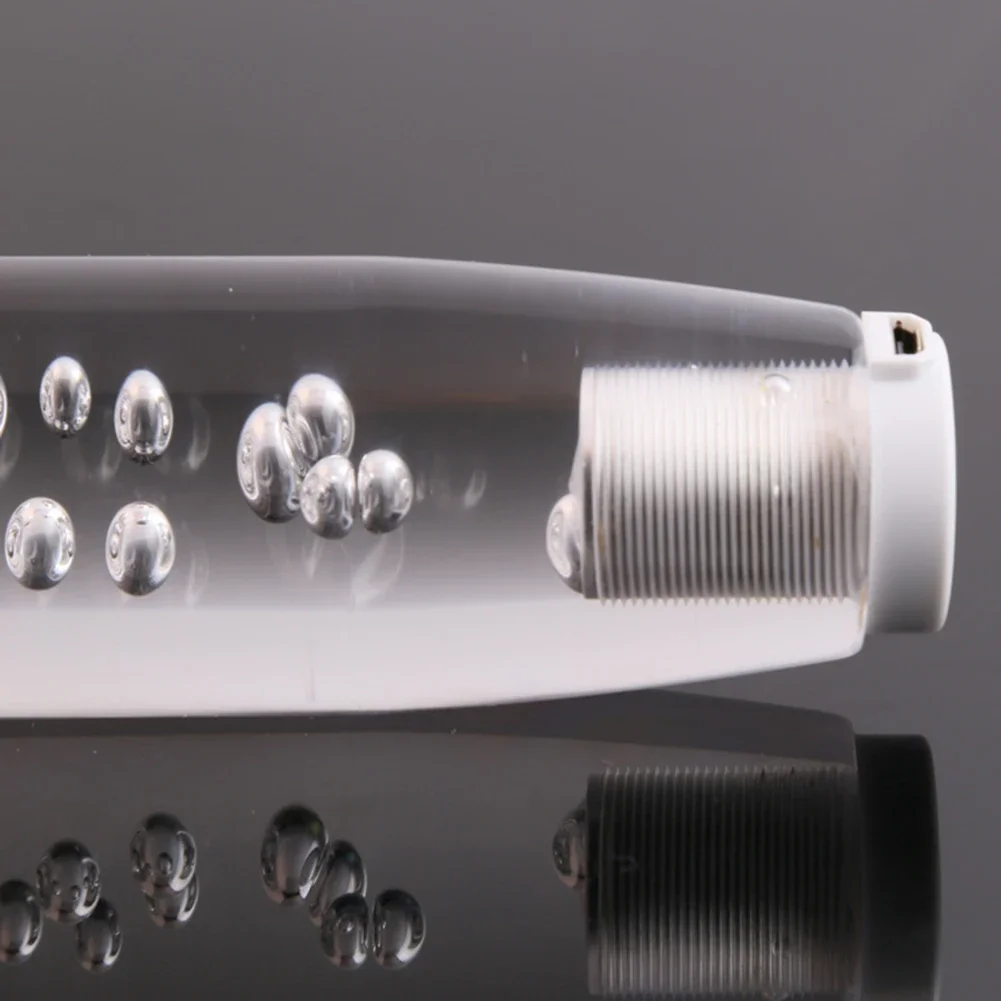 

Stylish Acrylic LED Gear Shift Knob For Crystal Bubble Design For Manual Transmission With Installation Accessories