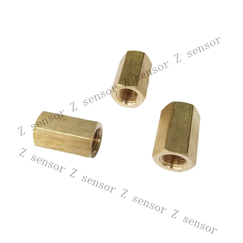 RRR+  5x 3/16 Brake Line Union Brass Connector 3/8-24 Inverted Flare Coupling Nut