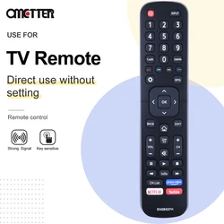 New EN2BS27H Remote Control for Hisense Smart LED TV NETFLIX YouTube 50R5 55R5 58R5 65R5 58S5 65R6 65S8 75R6 75S8