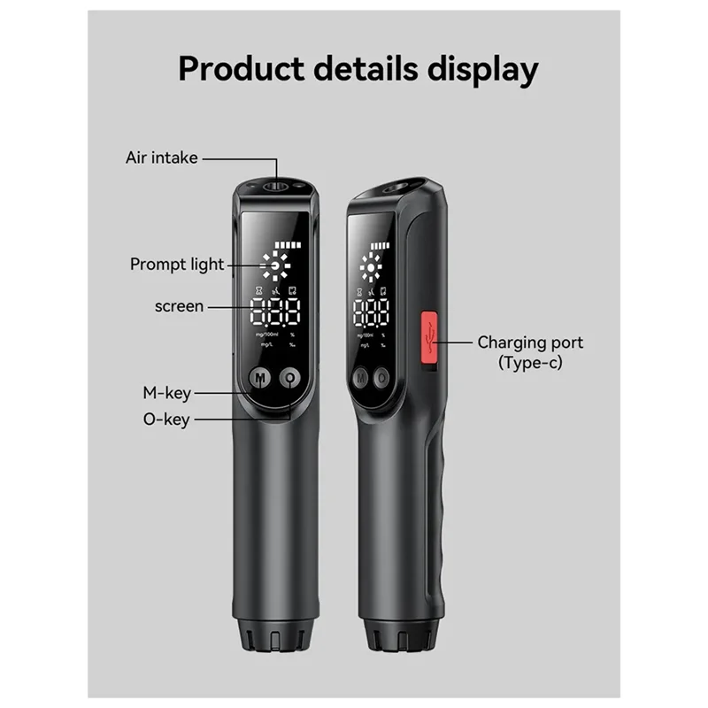 BHBD-Non-Contact Alcohol Tester Specialized For Testing Overnight Alcohol High-Precision Breathalyzer